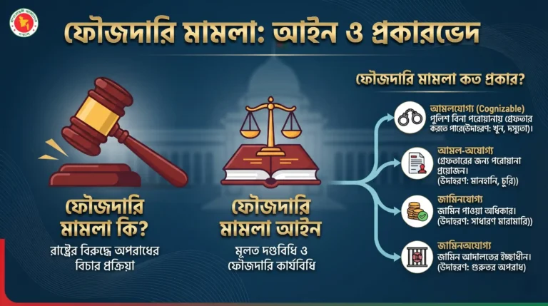 ফৌজদারি মামলা কি
