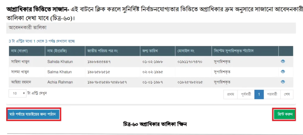 মাতৃত্বকালীন ভাতা অনলাইন চেক